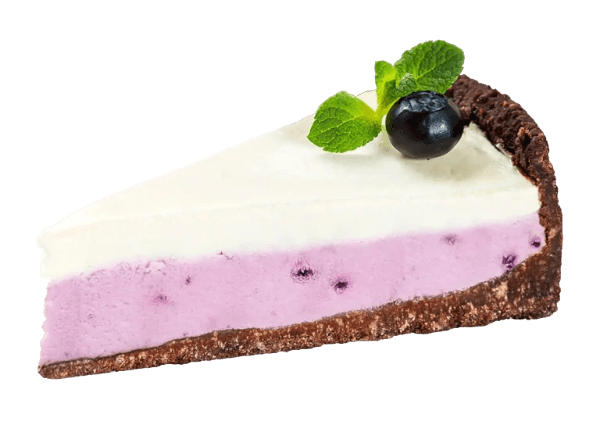 Blueberry cheesecake