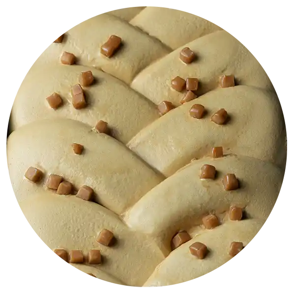 Înghețată caramel sărat și bucăți de caramel